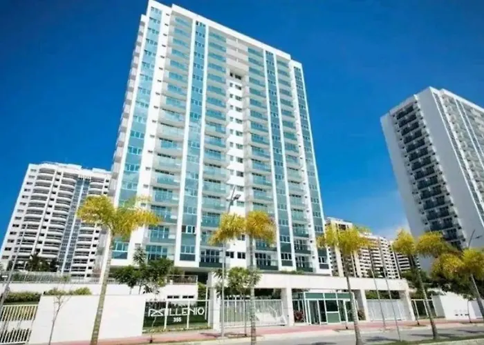 Apartamento um quarto Ilha Pura, Rio Centro, próx Parque Olímpico Rio de Janeiro